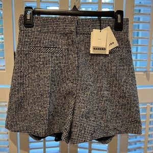 Sandro women’s wool skort/shorts sz 34